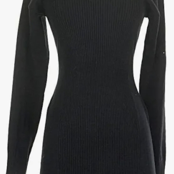 BCBGeneration Dresses & Skirts - BCBGeneration Women's Mini Long Sleeve Mock Neck Shoulder Cut Out Dresses